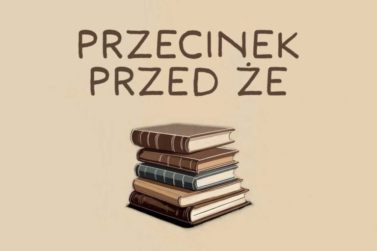 przecinek przed że – zasady interpunkcji