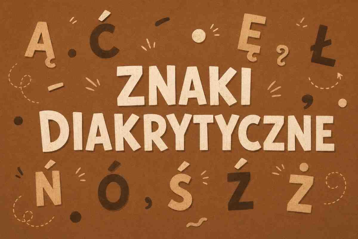 Co to są znaki diakrytyczne i jakie występują w języku polskim?